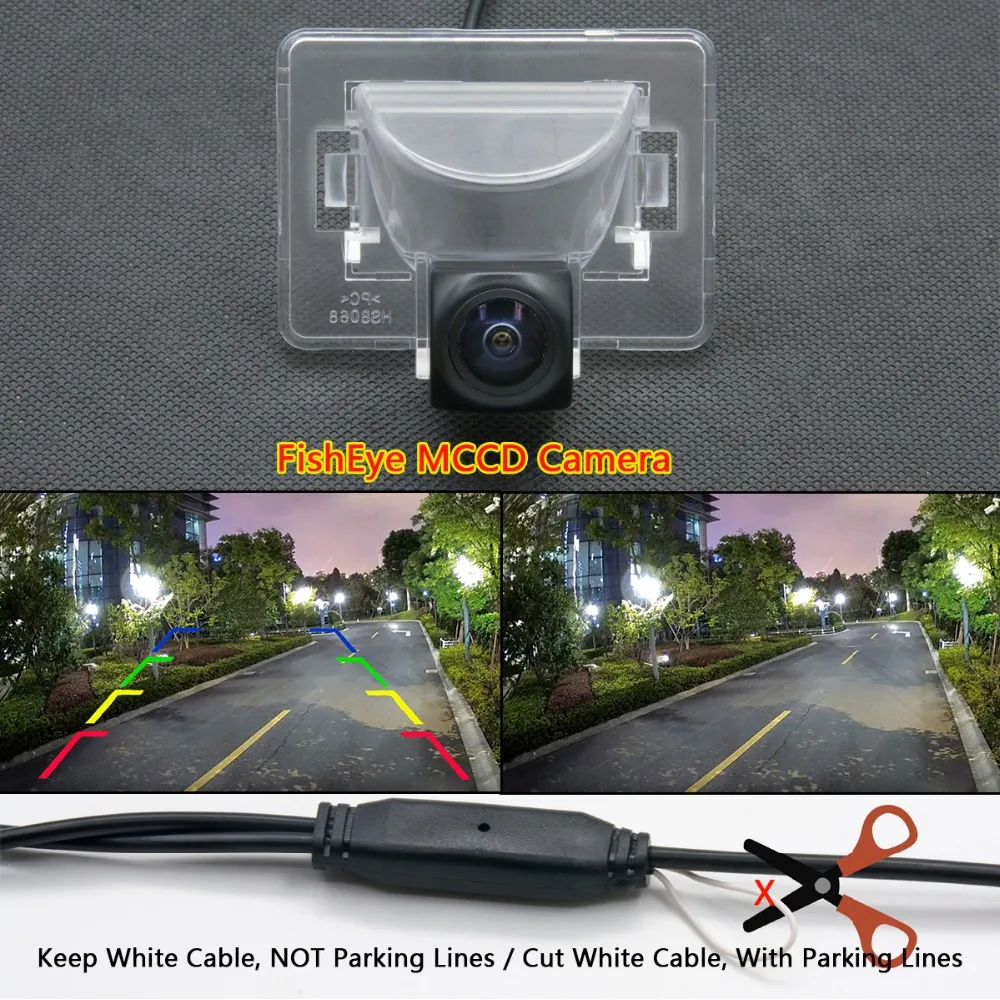 Камера заднего вида Fisheye 1080P MCCD HD для Mazda 5 M5 2004 2005 2006 2007 2008 2009 2010 | Автомобили и
