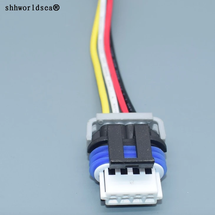 Shhworldsea 4pin 1 5 мм универсальный разъем катушки зажигания проводка гибкий датчик