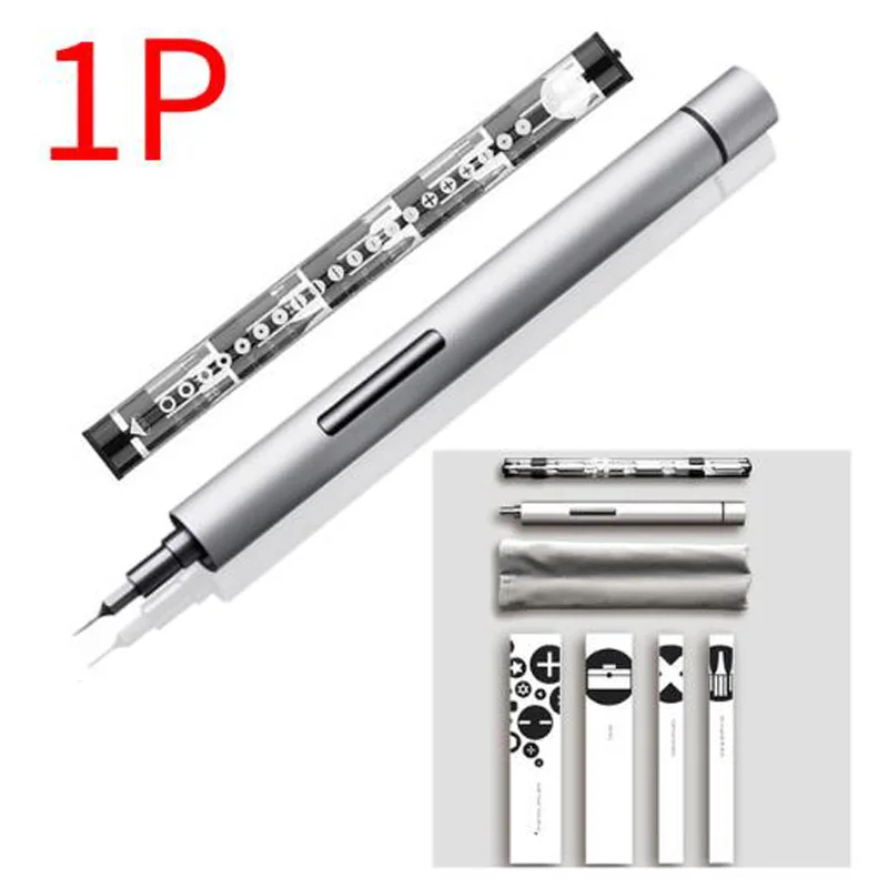 

100% Brand New 1P+ Electric Screwdriver 22 In 1 Set Cordless Charging Phone Camera Repair Tool Without AAA Battery-Powered