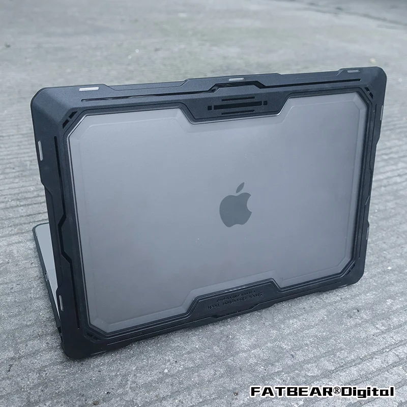 Fatbear-estojo de Armadura Resistente à Prova de Choque Capa para Macbook Pro Air 13 A2289 A2251 m1 m2 2023 2023 - Imagem 6