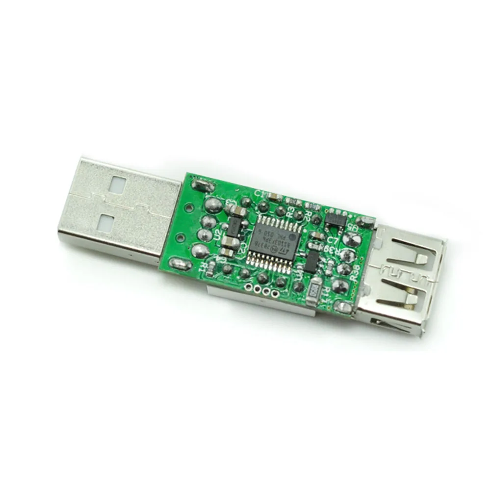 Цифровой изолятор с оболочкой USB к USB сигнальный модуль Быстрая зарядка полная скорость планшеты аудио мощность для мобильных телефонов плата адаптера