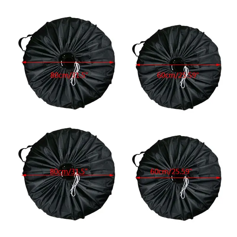 Universal Car SUV Tire Cover Case Spare Tire Wheel Bag Tyre Spare Storage Cover Tote Polyester Oxford Cloth Polyester