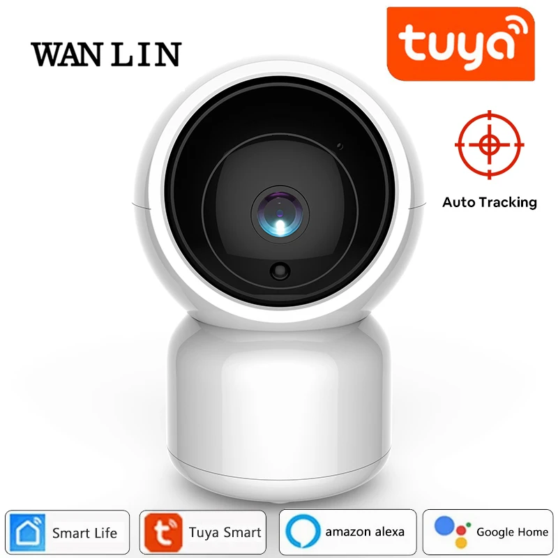 WAN LIN Tuya Smart Life 1080P IP Камера 2MP Беспроводной Wi Fi камеры видеонаблюдения CCTV работать с