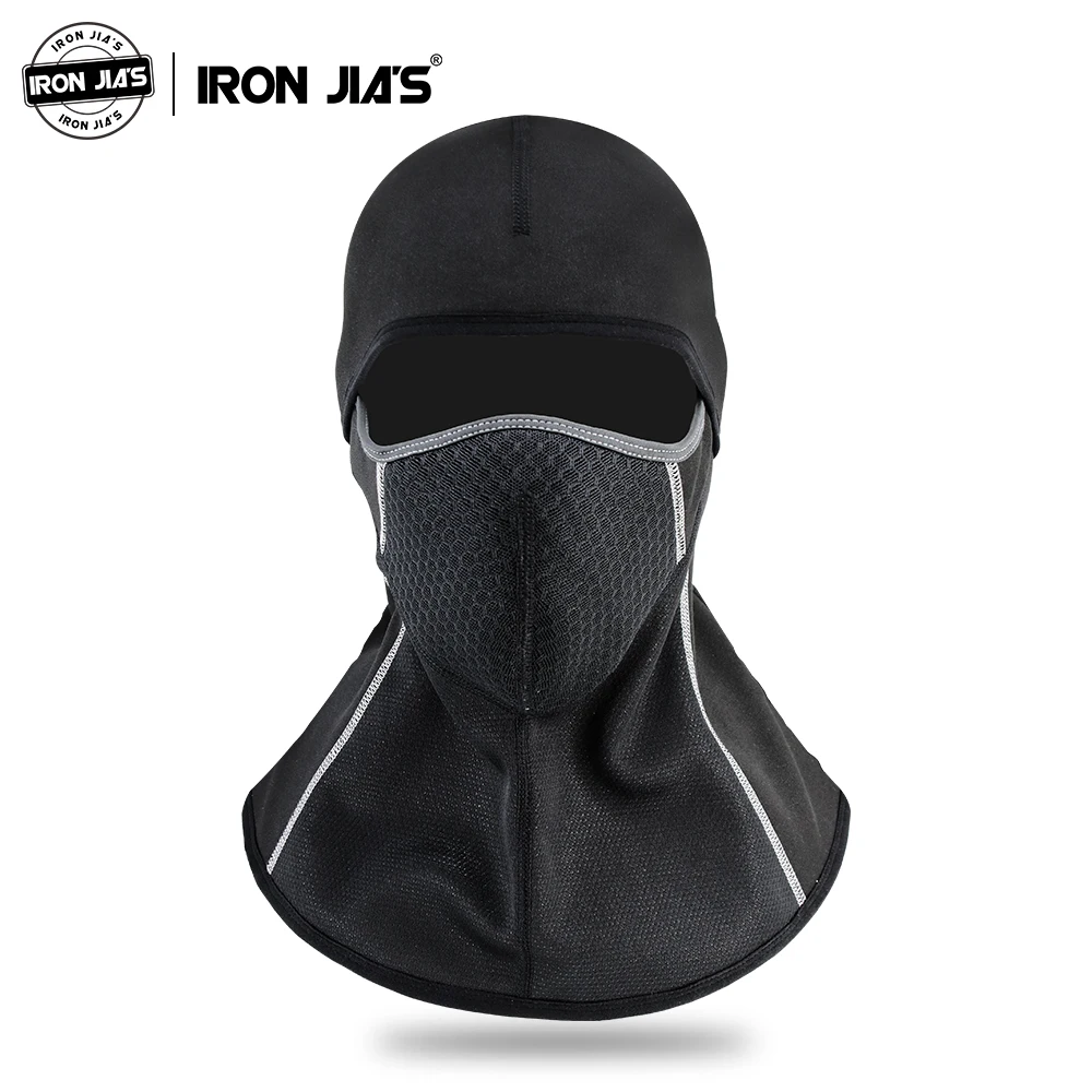 IRON JIA'S мотоциклетная Балаклава маска для лица мото теплая ветрозащитная