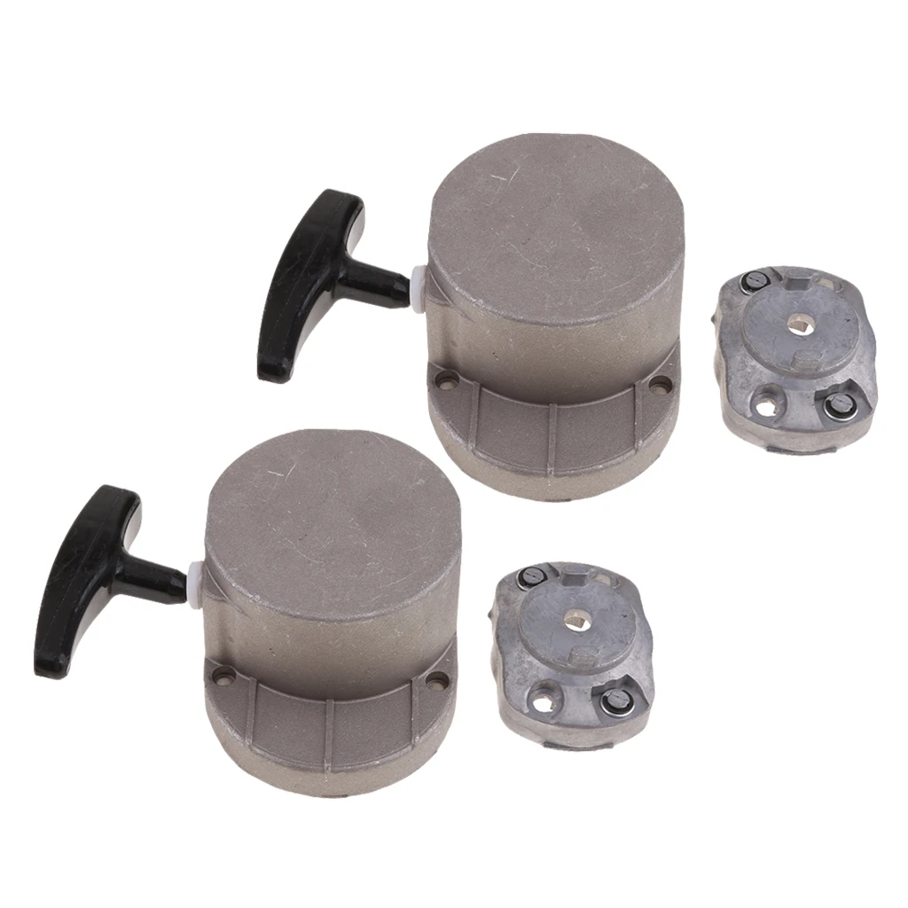 2x Pull Start Recoil Starter for 50cc-80cc 2-Stroke Motorized Bicycle Bike