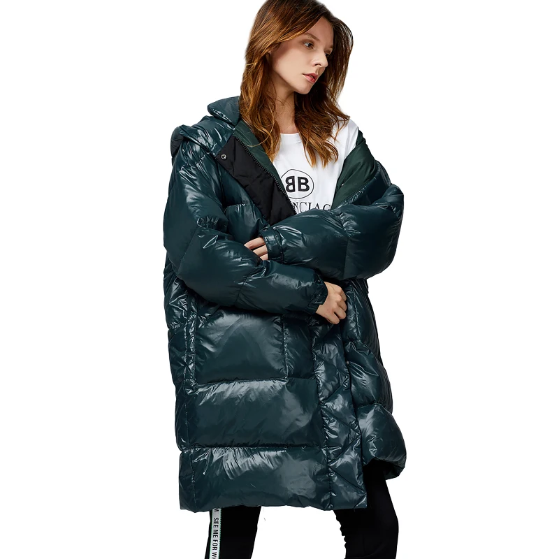 Новинка модное женское пальто большой размер свободный толстый модный