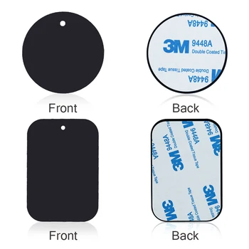 

Hot sale Metal Plate Universal Replacement Metal Plate Kit Glue Adhesive for Magnetic Car Mount Phone Holder Magnet Mobile Stand