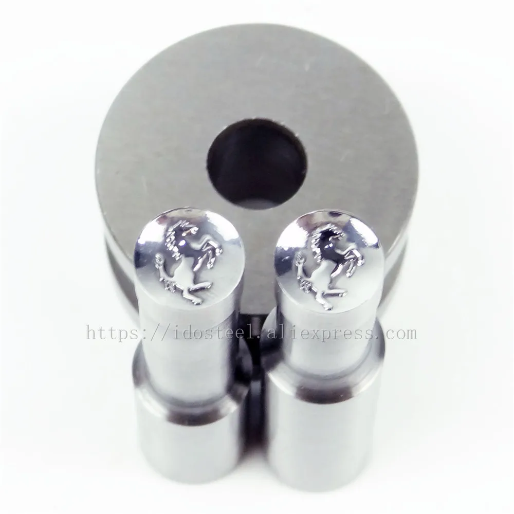 

8mm Horse Milk Tablet Die Punch Press Mold,1.5T Candy Punching Die Custom Logo Calcium Tablet Punch Pill Press Manual Die