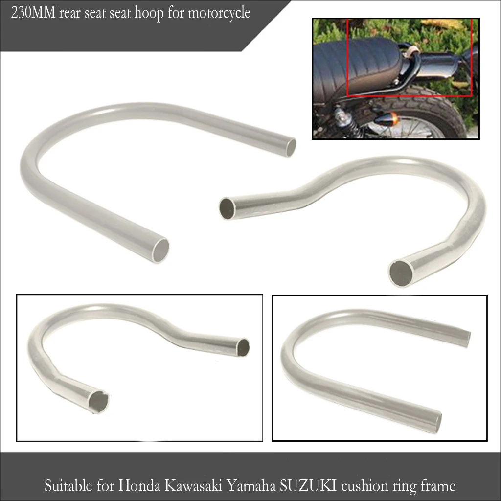 

230mm Cafe Racer Upswept Seat Hoop Loop for Kawasaki KZ Z TR W KZ400 KZ550