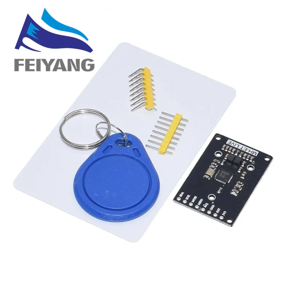 

1PCS RFID module RC522 mini Kits S50 13.56 Mhz 6cm With Tags SPI Write & Read for arduino uno 2560