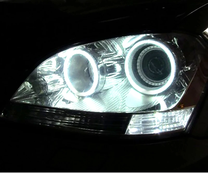 Для Mercedes Benz M Class W164 2006 2007 супер яркий белый цвет 3528 SMD комплект светодиодов «глаза ангела» дневной ходовой светильник DRL