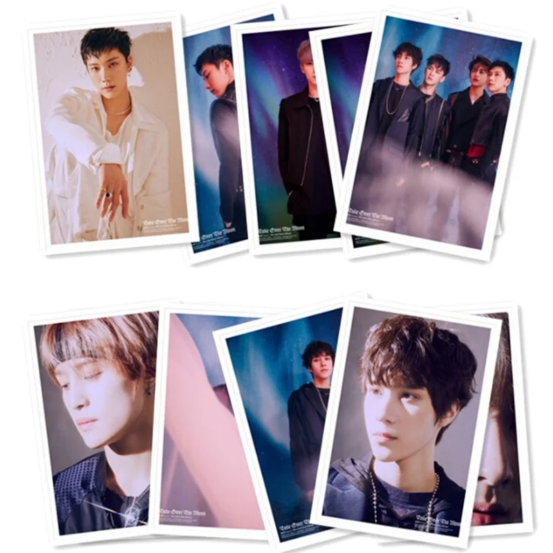 Kpop NCT WAYV взять Over The Moon ЛОМО карта с фотографией альбом коллективных карты десять Hendery Фотокарта 30 шт./компл