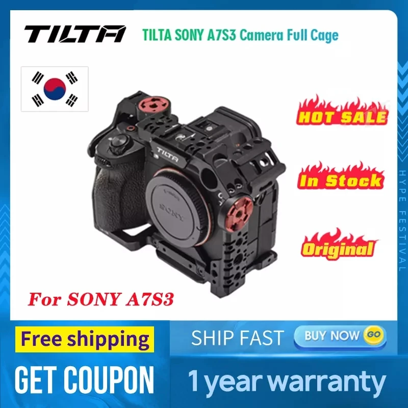 TILTA Camera Rig for Sony A7sIII Cage Full Half Basic Lightweight Professional cage SONY A7S3 A7s III Tiltaing | Электроника