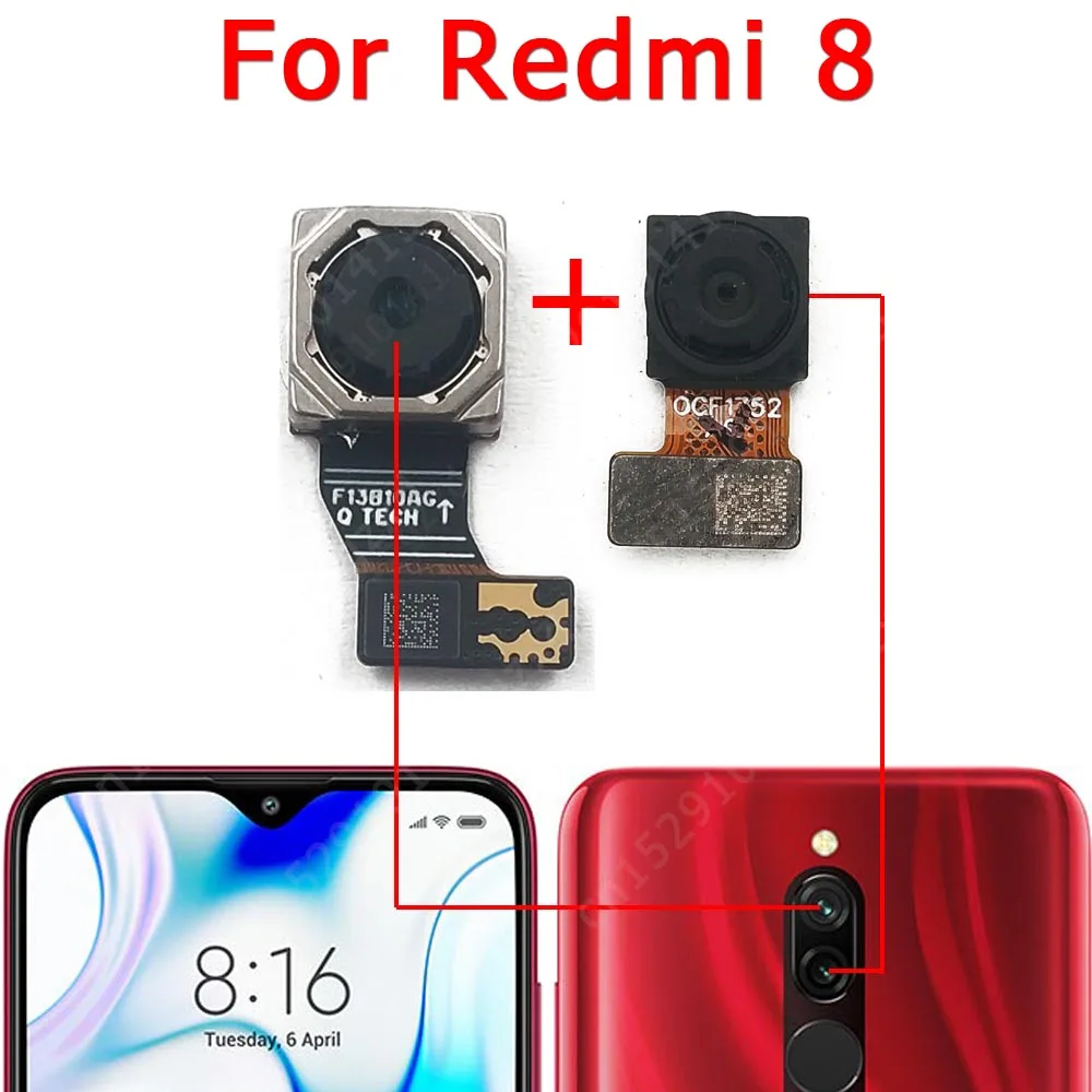 Rear Front Camera For Xiaomi Redmi 9A 8A Back Flex Facing