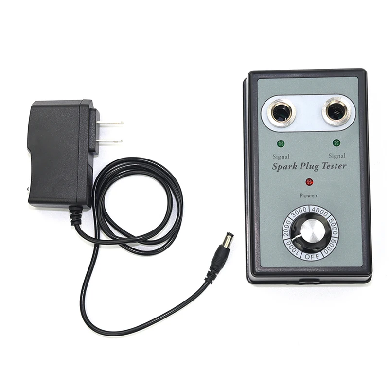 100 240V Automotive Spark Plug Detector Dual Hole Car Spark Plug Tester
