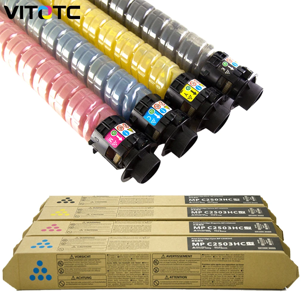 for RICOH MPC2003SP MPC2011SP MPC2503SP Toner,4colors Standard Capacity Compatible Toner Cartridges Replacement for RICOH MPC2503 Toner Cartridge for RICOH MPC2003SP MPC2011SP MPC2503SP Toner,4colors Standard Capacity Compatible Toner Cartridges Replacement for RICOH MPC2503 Toner Cartridge