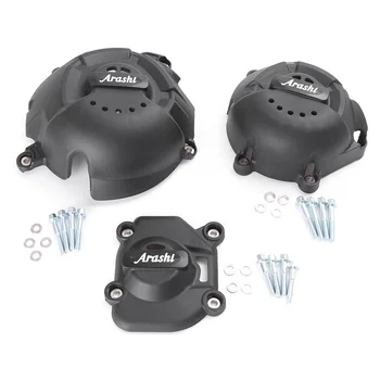 

For Kawasaki Z800 Motorcycle Engine Case Alternator Generator Stator Guard Cover Protector Set 2013 2014 13 14