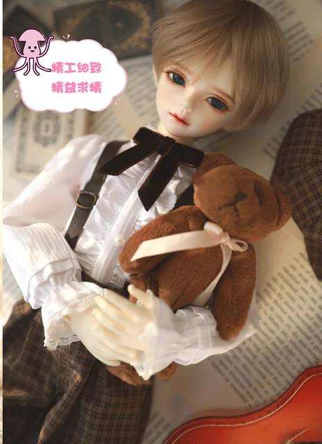BJD doll SD full set of 1/4 points male and female optional Kid Delf DIEZ joint movable doll birthday gift 5