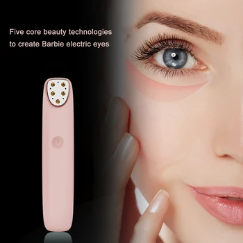

EMS Vibration Eye Massager RF Frequency Anti-Ageing Eye Wrinkle Massager Portable Beauty Care USB Rechargeable Massage Device