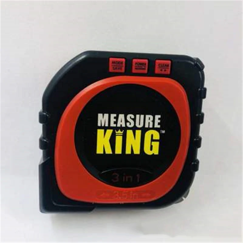 

3 in 1 Measuring Tape With Roll Cord Mode High Accuracy Laser Digital Tape High Impact LED digital display laser tape measure