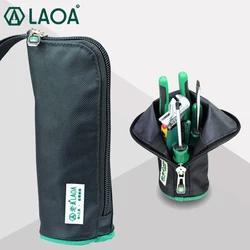 LAOA – sac de rangement pour outils, sac circulaire pour tournevis, kit de réparation domestique Portable, sac de rangement pour pinces 