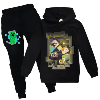 

Hot Game Kids Sweatshirt Set Autumn Girls Tops Hoodies Cosplay Hooded T Shirt Children Kids Boys Sportswear
