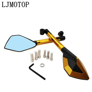 

Universal For Sports Motorcycle Mirrors Moto Side Rearview Mirrors CNC For Kawasaki NINJA 250 NINJA 300R Z250 Z250 Z300