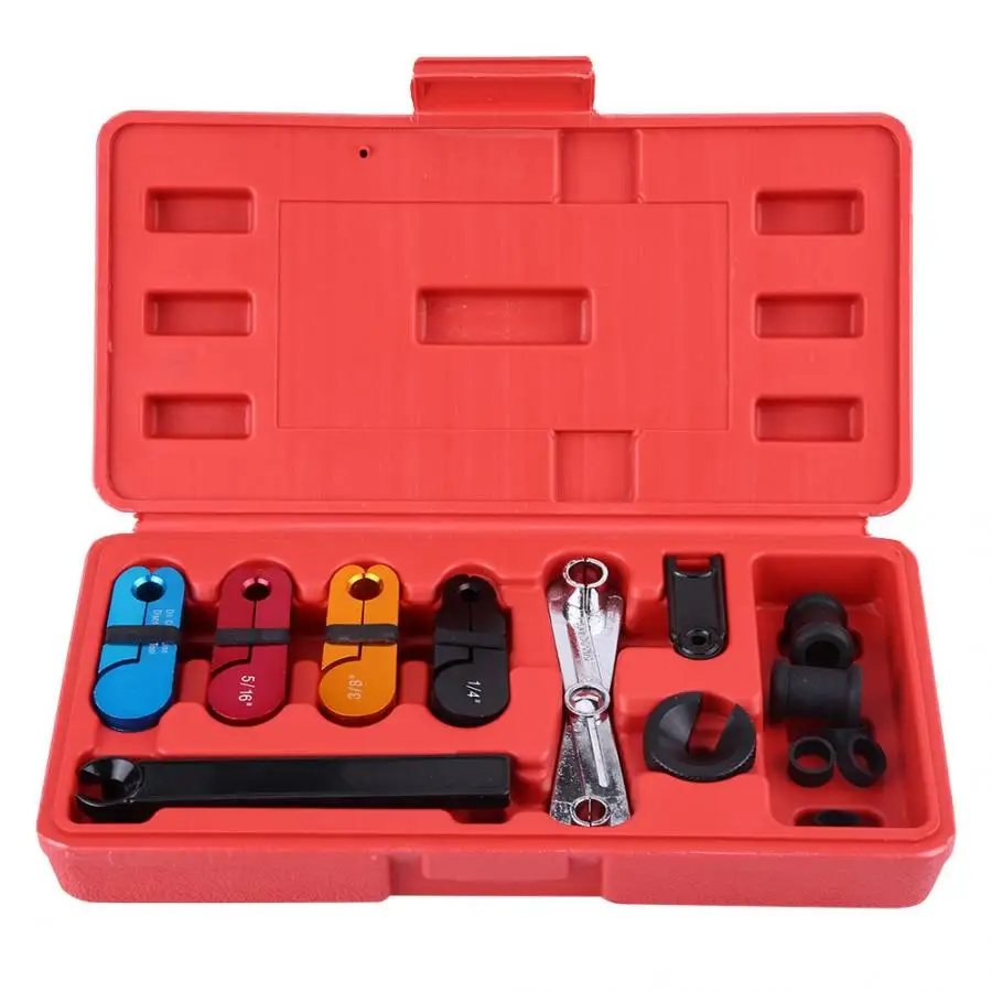 

8 pcs Car Fuel Transmission Oil Cooler Line Disconnect Tool Set Tank Filters Transmission Line Disconnect Tool