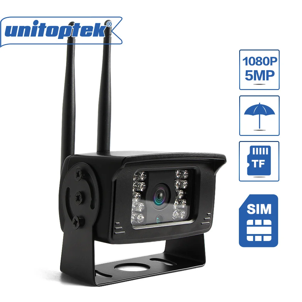 

Беспроводная камера видеонаблюдения 3G, 4G, Sim-карта, 1080P, 5 Мп