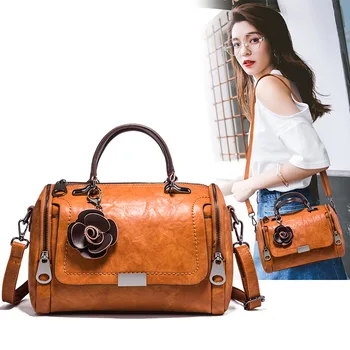 

The new simple and versatile handbag for European and American fashionable ladies with one shoulder bag