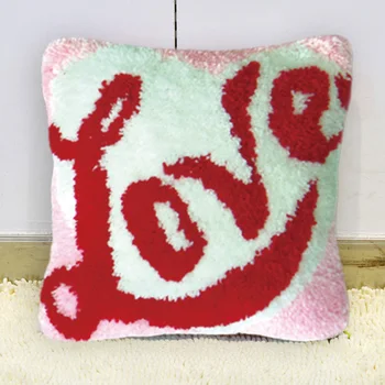 

Rainbow Cartoon Pillow Latch Hook Pillow Sets Cushion Latch Hook Rug Kits Foamiran For Handcraft Embroidery Handiwork Crafts F