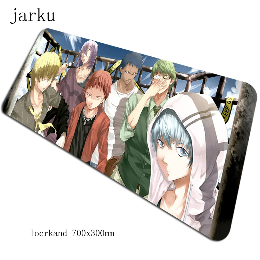 Коврик для баскетбола Kuroko мышь высокого класса компьютерный коврик для мыши 700x300X2 мм padmouse милый коврик для мыши гаджет аниме настольные коврики - Цвет: Size 700x300X2MM