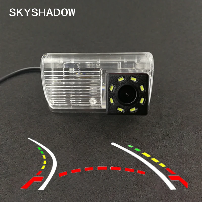 Рыбий глаз 12 led динамическая беспроводная автомобильная камера ночного видения