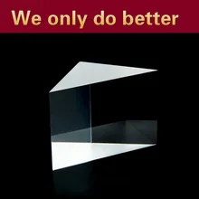 Спектральная оптика Оптическое стекло треугольное пятно K9 изометрический правый угол Tri Призма