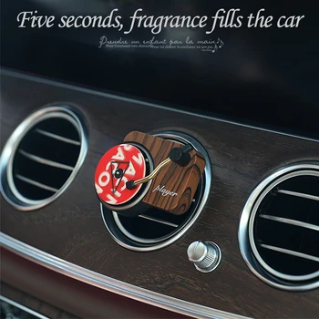 

2020 Turntable Air Freshener Record Player Fragrance record runner air cleaner Car Supplies Phonograph Auto perfume Diffuser