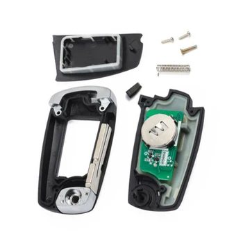 Keyforkess EWS 315MHz/433MHz ID44 PCF7935AA chiave remota pieghevole modificata Chip per chiave BMW 330 318 525 530 540 E38 E46 M5 X3 X5 HU92 HU58 - KEYECU EWS 315MHz 433MHz ID44 PCF7935AA chiave remota pieghevole modificata Chip per chiave BMW 330