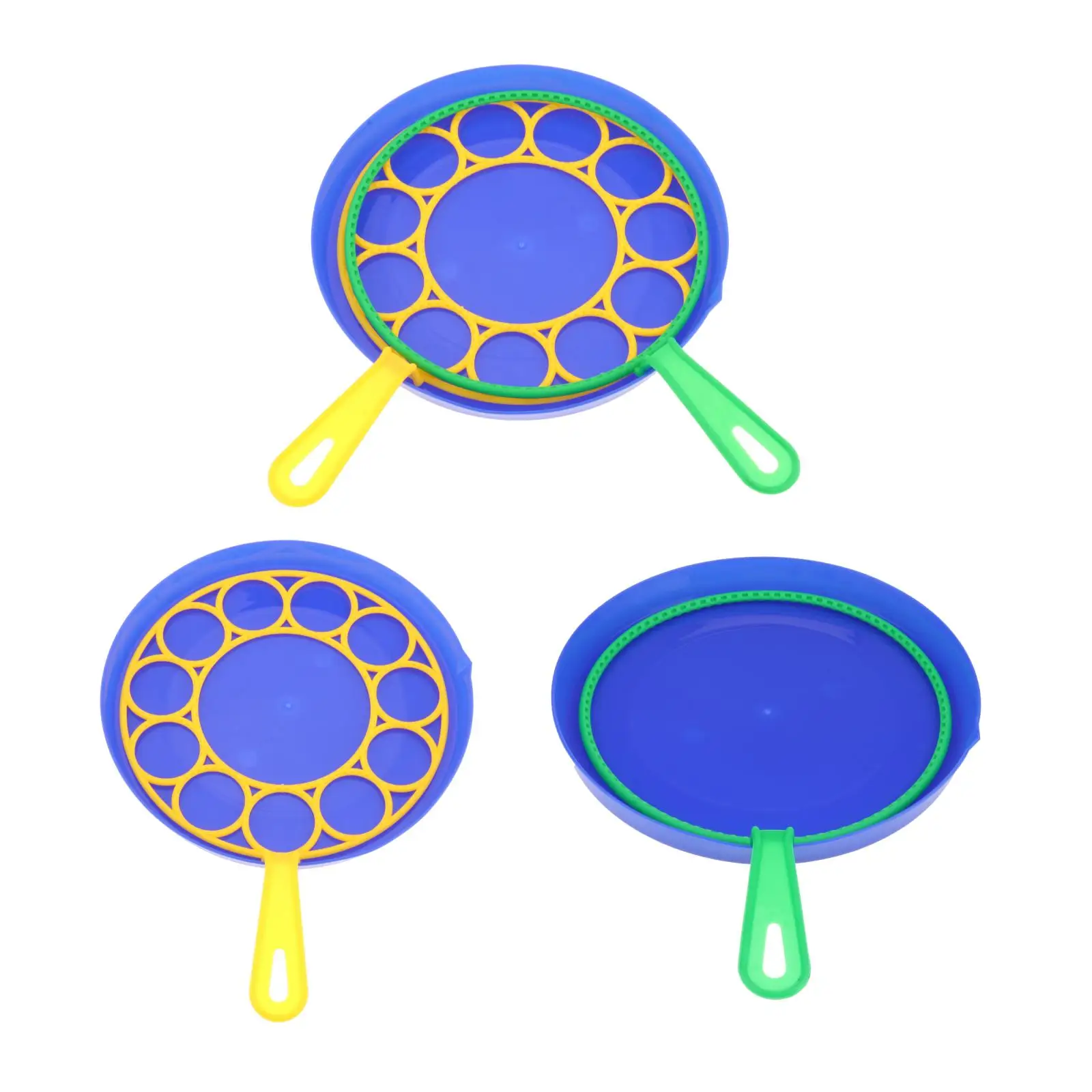 Giant Bubbles Blowing Kit Soapy Solution Kids Wand Set Outdoor Fun Toy Kids 6