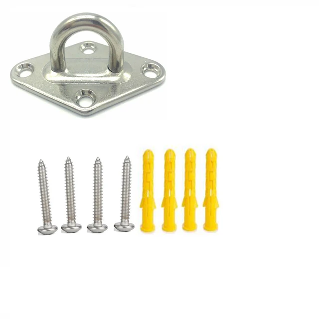 Hammock Bracket Suspension Hook Sex Swing Hanger Buckle Ceiling Mount Kit Accessories For Hanging Chair Gym Fitness Aerial Yoga set P