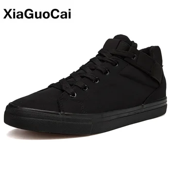 

Men Casual Shoes Solid White Canvas Shoes Spring Autumn Fashion Minimalist Male Footwear Breathable New Man's Shoes Size 39-44