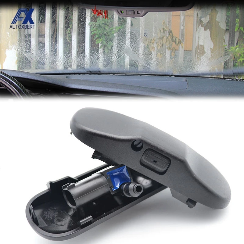 X2 Front Windshield Washer Nozzles Jet Heated For VW Touareg Beetle