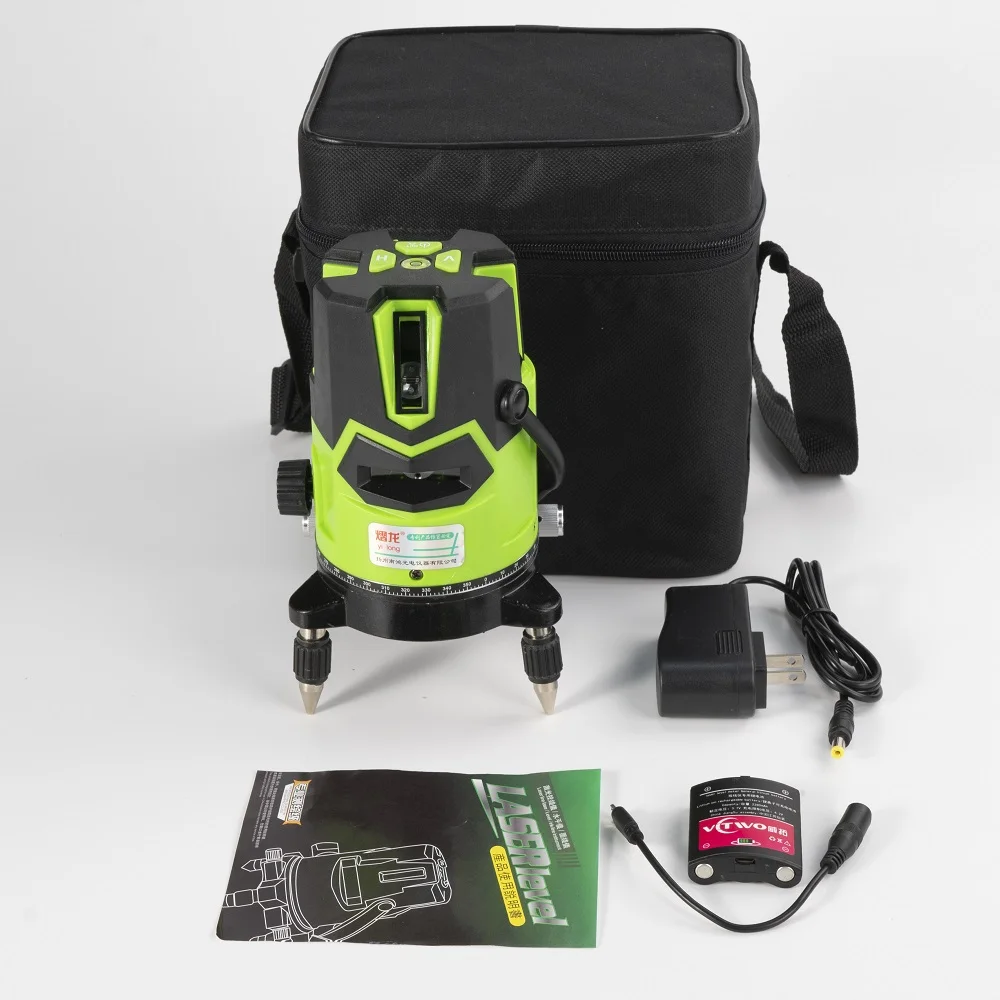 Профессиональный вертикальный 3 линии крест сильная сторона лазерный уровень с