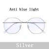 Blue light silver