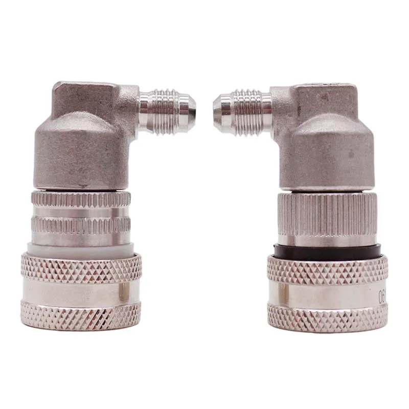 Stainless Steel 1/4&quotMFL Ball Lock Disconnect Set Gas & Liquid Homebrew Corny Keg Connector Brand New | Дом и сад
