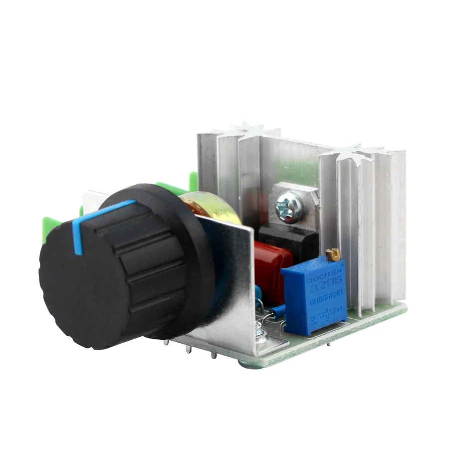 Description Picture 3 of itemPC Stabilizer 2000W 4000W Voltage Stabilizer AC 220V SCR Adjustable Voltage Regulator Motor Speed Controller Governor Thermostat