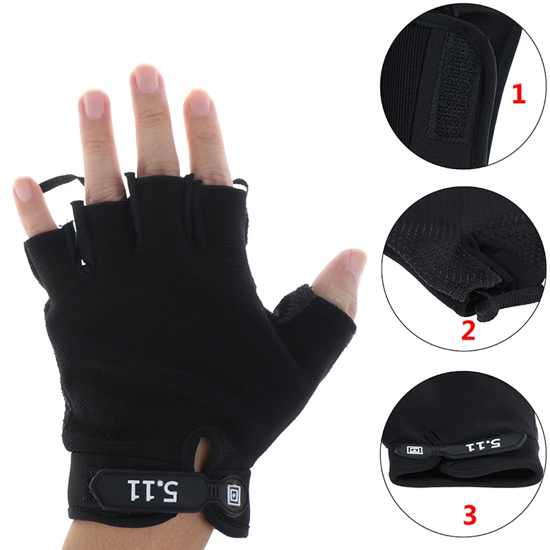 Zerodis Gants de gymnastique ventilés Saluaqui 1 Paire de Gants D'haltérophilie Ventilés avec