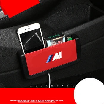 

Fashion Car Storage Bag Multi-Function Universal Mobile Phone Storage Box For Bmw x1 x3 x5 x6 z4 f10 f20 f30 e36 e39 e46 e60 e90