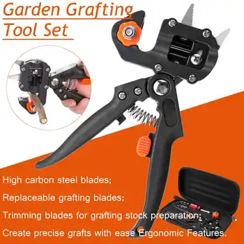 

Garden Grafting Tool Set Fruit Tree Vaccination Multi-function Bud Cutter 3 Styple Blade Gardening Tools