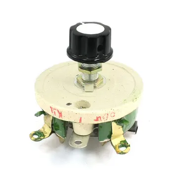 

uxcell Wirewound Ceramic Potentiometer Adjustable Rheostat Resistor 50W 1Kohm