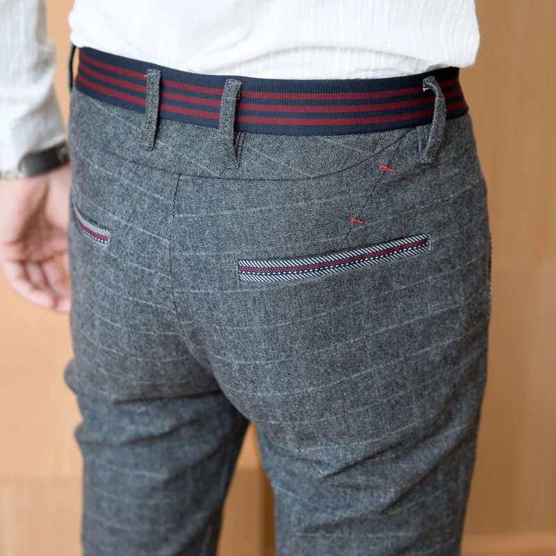

Summer 2017 New Style Capri Pants MEN'S Casual Pants Korean-style Men'S Wear Skinny Pants Slim Fit MEN'S Trousers Versatile Tren