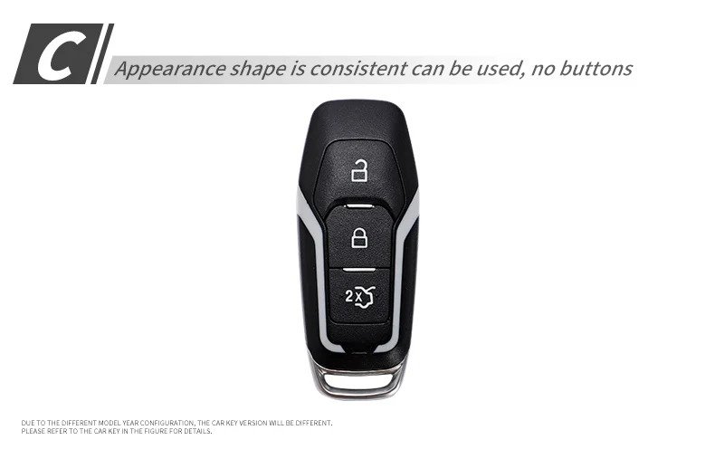 Carbon Fiber Car Smart Key Cover Case Fob Ford Fusion Mondeo Mustang F-150 Explorer Edge Protect Shell 2018 2021 Accessories - Hed354c178c0b47a2a8998d49b4677b8eM
